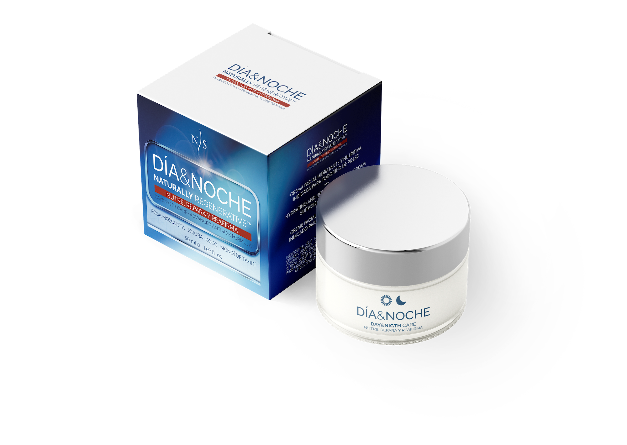 Crema Hidratante Día & Noche 50 ml - Nirvana SPA
