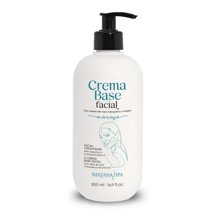 Crema Base Facial 500 ml - Nirvana SPA