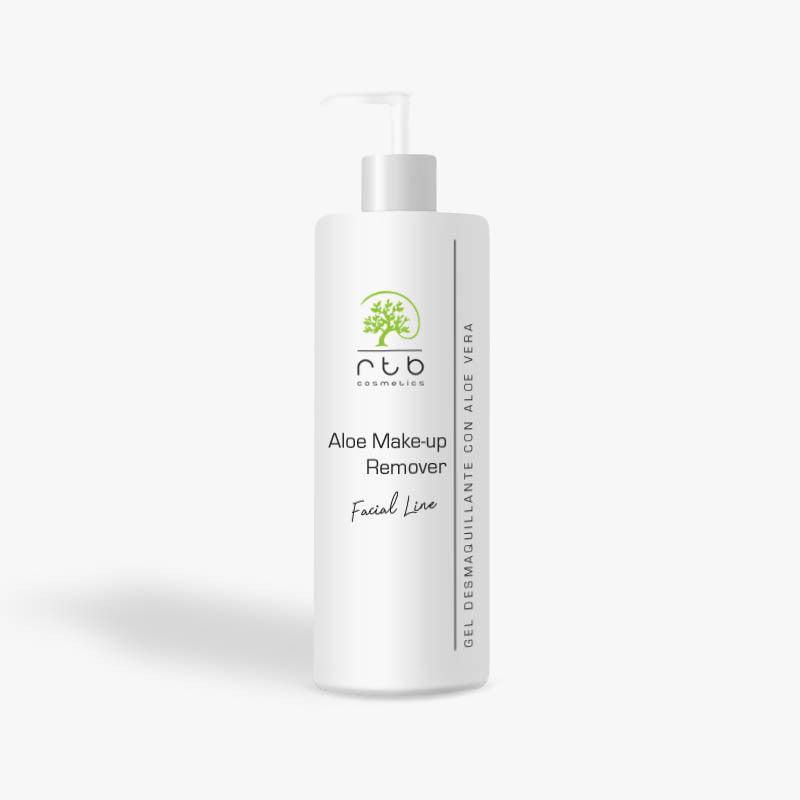 Gel Desmaquillante Aloe Vera - Limpieza Suave y Calmante - RTB Cosmetics